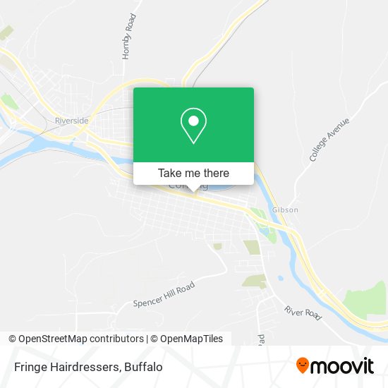 Mapa de Fringe Hairdressers