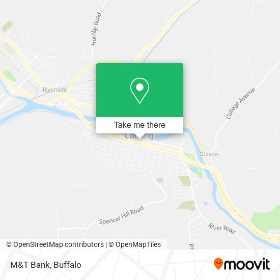 M&T Bank map