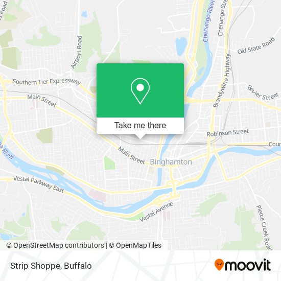 Mapa de Strip Shoppe