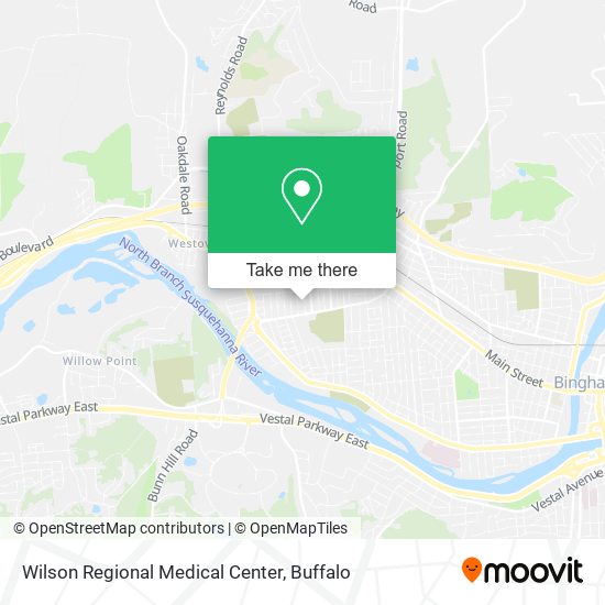 Wilson Regional Medical Center map