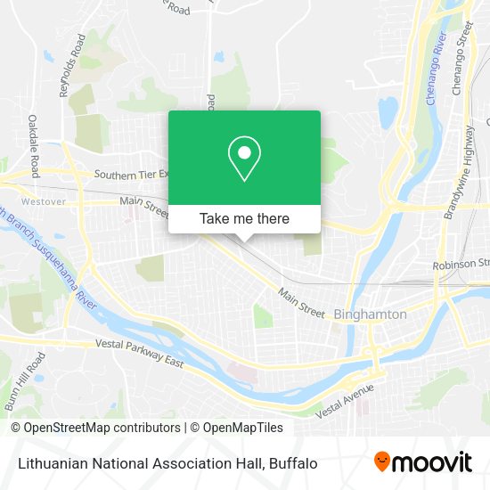 Mapa de Lithuanian National Association Hall