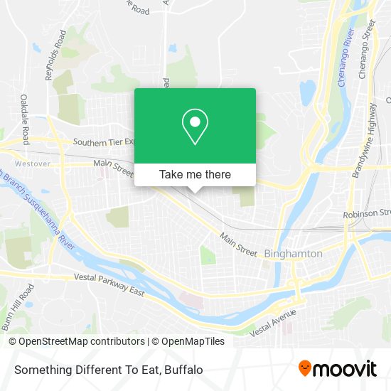 Mapa de Something Different To Eat