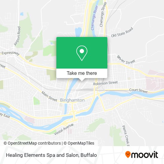 Healing Elements Spa and Salon map