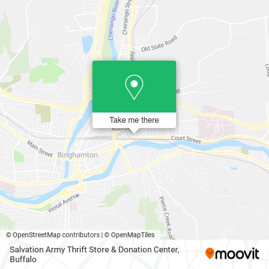 Mapa de Salvation Army Thrift Store & Donation Center