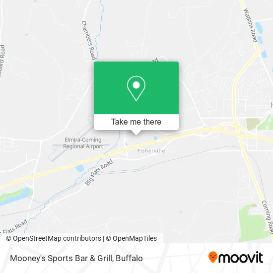 Mooney's Sports Bar & Grill map