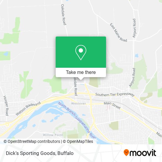 Mapa de Dick's Sporting Goods