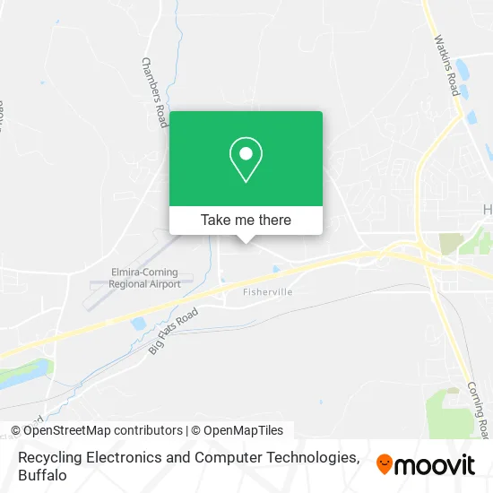 Recycling Electronics and Computer Technologies map