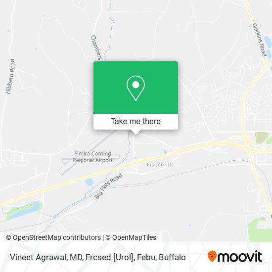 Vineet Agrawal, MD, Frcsed [Urol], Febu map