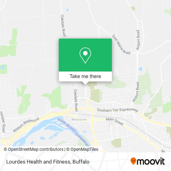 Lourdes Health and Fitness map