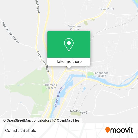 Mapa de Coinstar