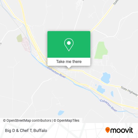 Mapa de Big D & Chef T