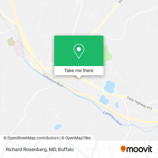 Richard Rosenberg, MD map