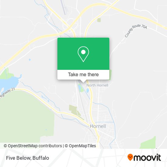 Mapa de Five Below