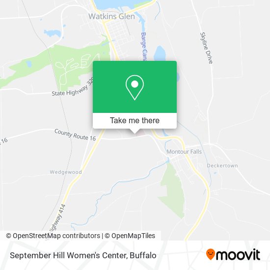 Mapa de September Hill Women's Center