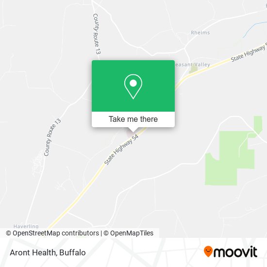 Mapa de Aront Health