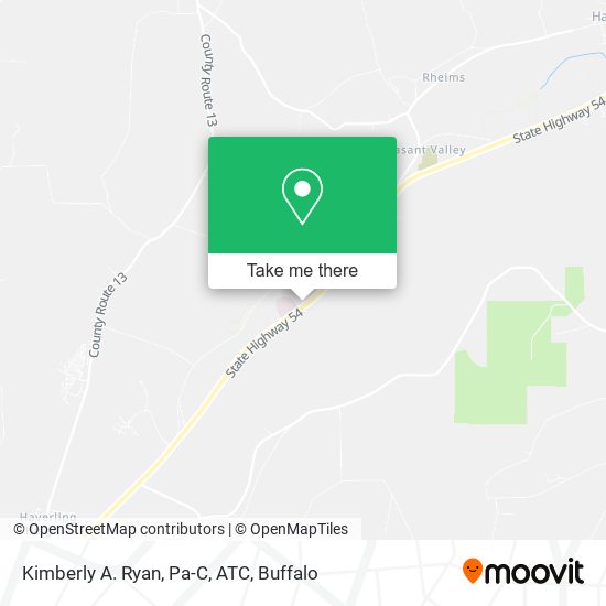Mapa de Kimberly A. Ryan, Pa-C, ATC