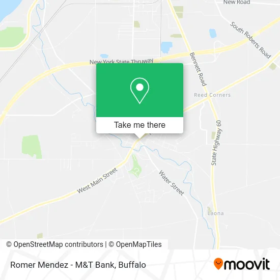 Romer Mendez - M&T Bank map
