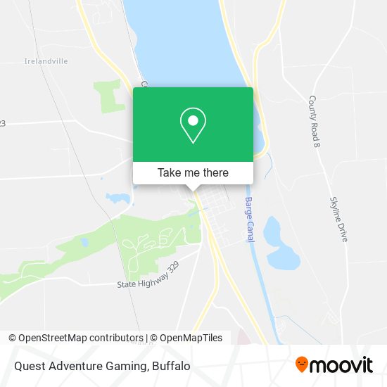 Quest Adventure Gaming map