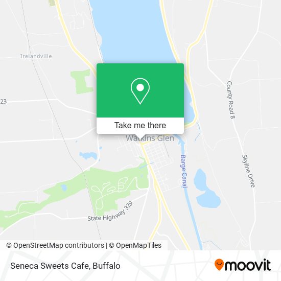 Mapa de Seneca Sweets Cafe