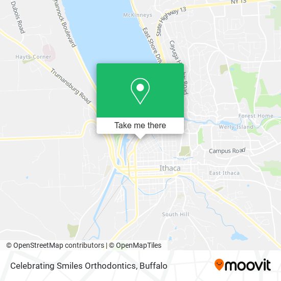 Celebrating Smiles Orthodontics map