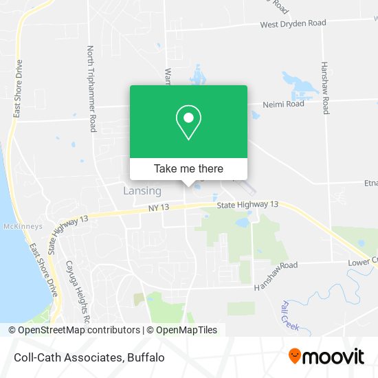 Mapa de Coll-Cath Associates