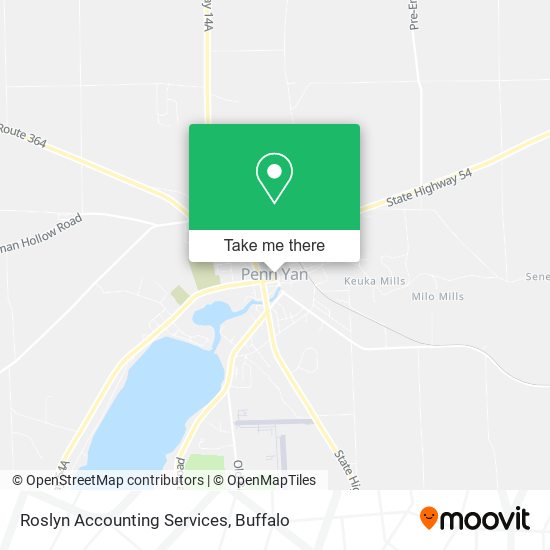 Mapa de Roslyn Accounting Services