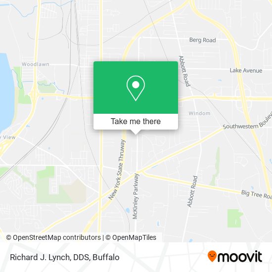 Mapa de Richard J. Lynch, DDS