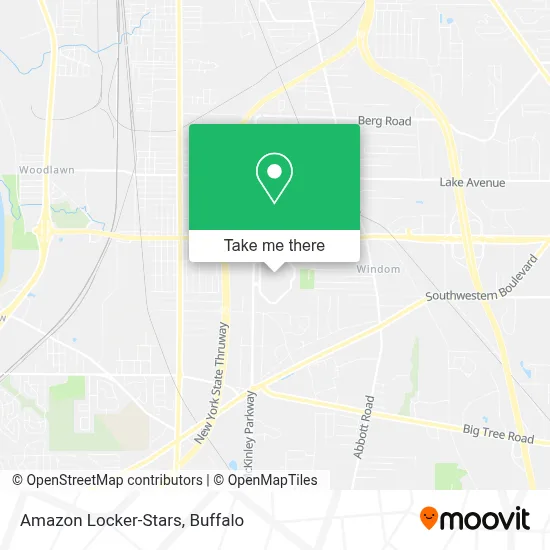 Amazon Locker-Stars map