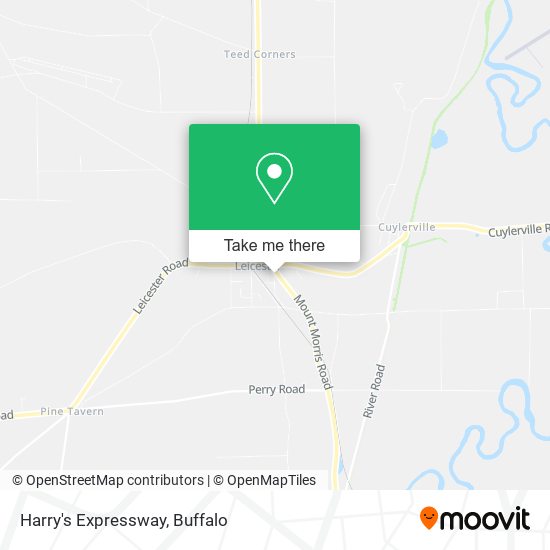 Mapa de Harry's Expressway