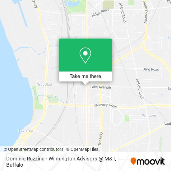 Dominic Ruzzine - Wilmington Advisors @ M&T map