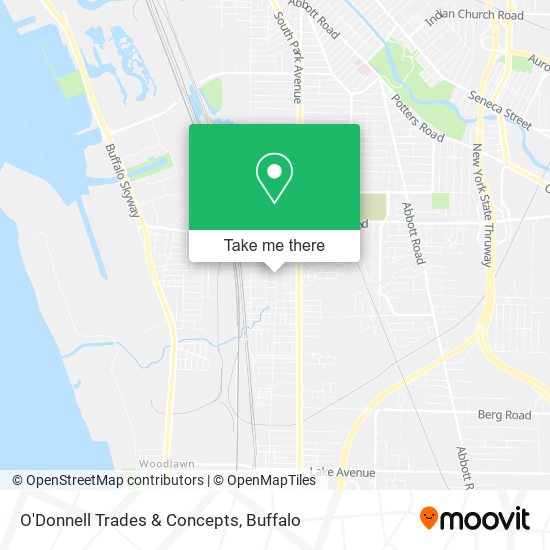 O'Donnell Trades & Concepts map