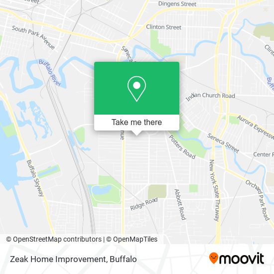 Mapa de Zeak Home Improvement