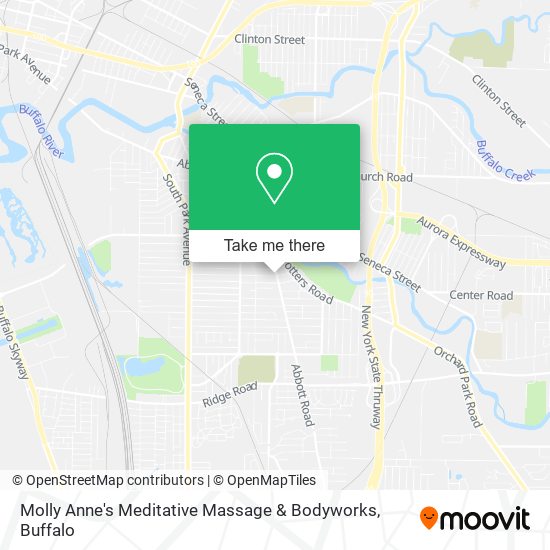 Molly Anne's Meditative Massage & Bodyworks map