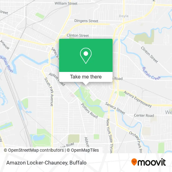 Amazon Locker-Chauncey map