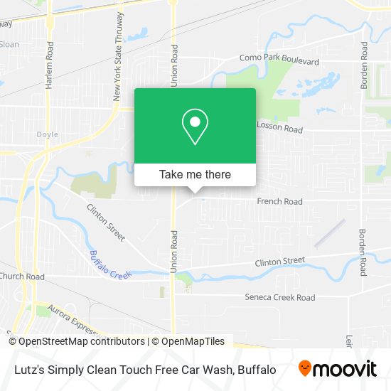 Mapa de Lutz's Simply Clean Touch Free Car Wash