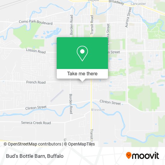 Mapa de Bud's Bottle Barn