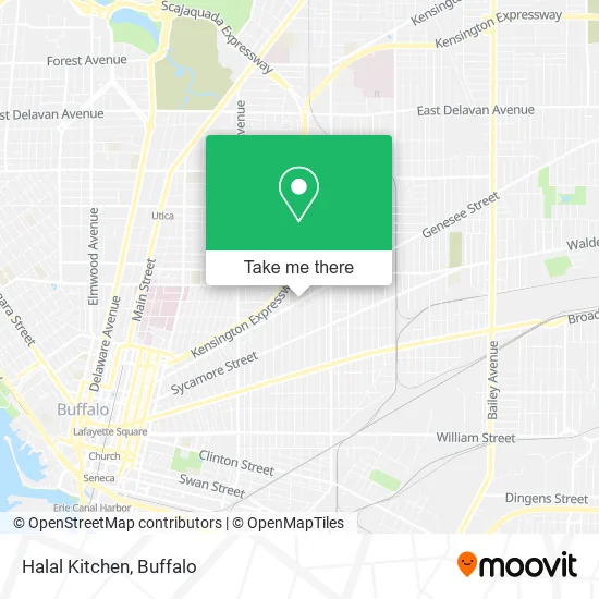 Mapa de Halal Kitchen