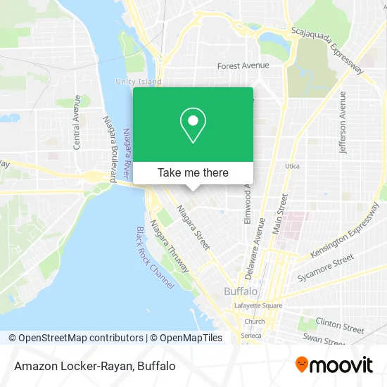 Amazon Locker-Rayan map