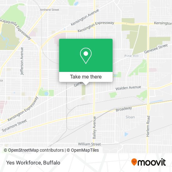 Mapa de Yes Workforce