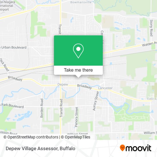 Depew Village Assessor map
