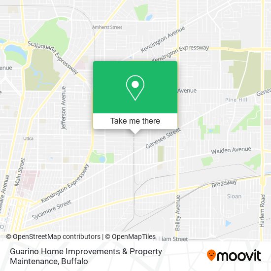 Guarino Home Improvements & Property Maintenance map