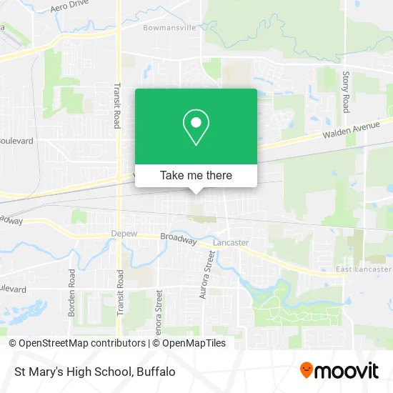 St Mary's High School map