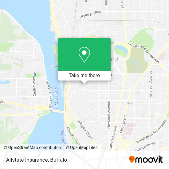 Allstate Insurance map
