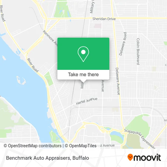 Benchmark Auto Appraisers map