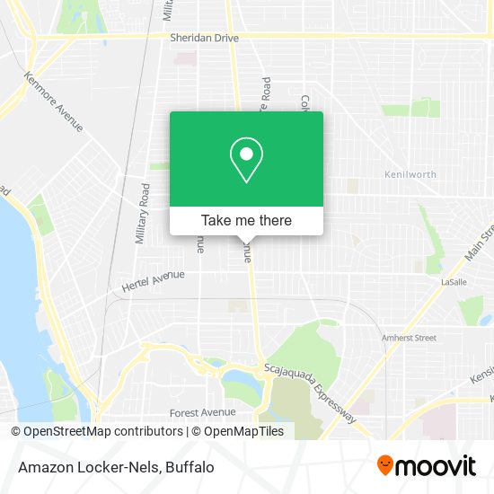 Amazon Locker-Nels map