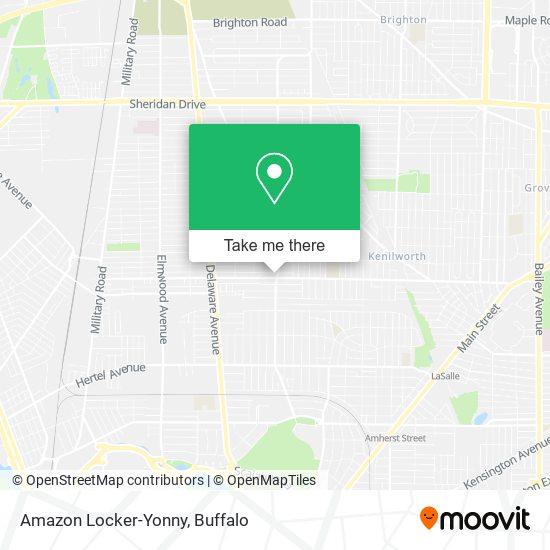 Amazon Locker-Yonny map