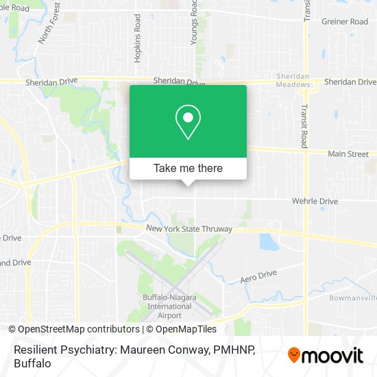 Resilient Psychiatry: Maureen Conway, PMHNP map