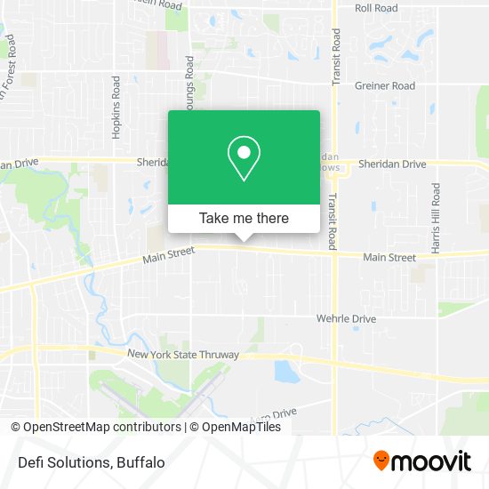 Mapa de Defi Solutions
