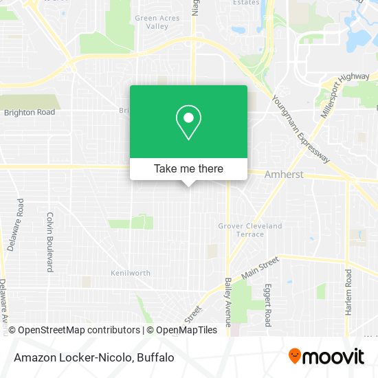 Amazon Locker-Nicolo map