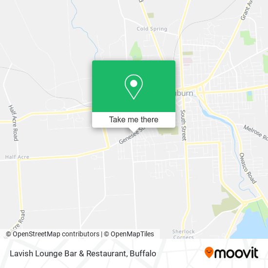 Lavish Lounge Bar & Restaurant map